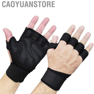 Caoyuanstore Fitness   Half Finger Non Slip 1 Pair for Weight Lifting