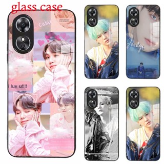 เคสโทรศัพท์มือถือ ลาย BTS Suga Min YoonGi สําหรับ OPPO A17