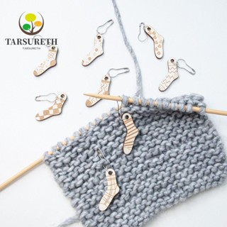 Tarsureth จี้ไม้ สําหรับถักโครเชต์ DIY