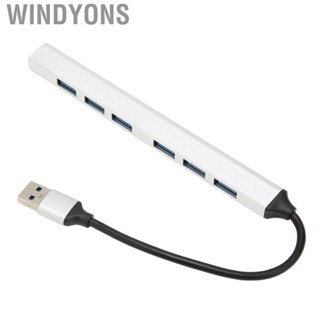 Windyons 7 In 1 USB3.0 Hub To USB Docking Station Adapter F