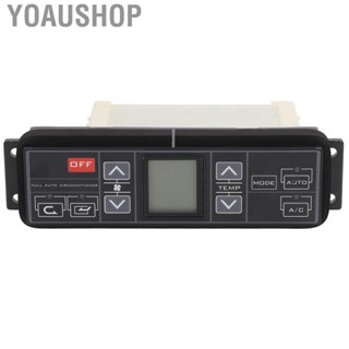 Yoaushop 146570 A070 Robust No Burr Compact Structure Modular Excavator Control Panel Air Conditioning for 215