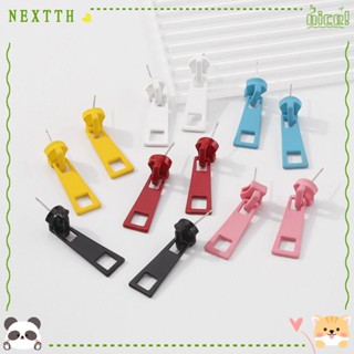 Nextth ต่างหูซิป สีแคนดี้ เรียบง่าย เครื่องประดับ สําหรับงานปาร์ตี้