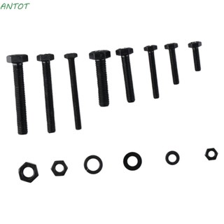 Antot ชุดสลักเกลียว และน็อต เหล็กอัลลอย M6 M8 M10 เกรด 8.8 224 ชิ้น และแหวนรอง 8 ขนาด