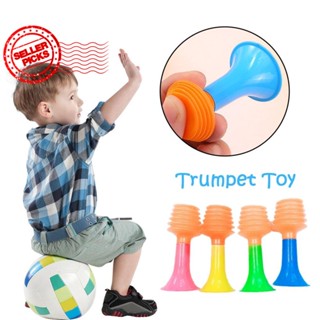 เครื่องดนตรี แตร ทรัมเป็ต การ์ตูน ของเล่นเด็ก I9L5