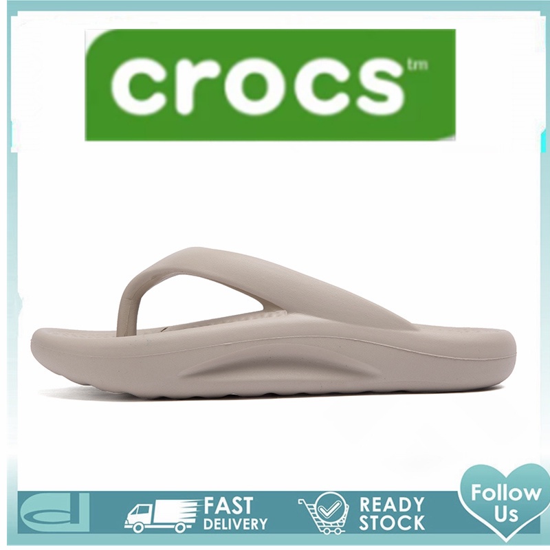 รองเท้าแตะผู้ชายรองเท้าแตะชายหาดรองเท้าแตะชายหาดผู้ชาย * Crocs_Slides man flip fitflop ผู้ชายขนาดใหญ่ 45 46 รองเท้า