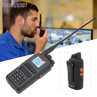 Taurus307 10W เครื่องส่งรับวิทยุไร้สาย Dual Band 2 WAY วิทยุ UHF 400-520MHz VHF 136-174MHZ 199 ช่อง IP68 กันน้ำ AC100-240V