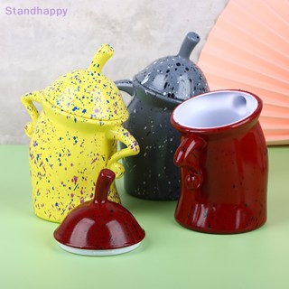 Standhappy 2023 ขวดโหลเรซิ่น ลาย Akimbo ฮิปสเตอร์น่ารัก พร้อมโหลทัศนคติ สําหรับตกแต่งบ้าน