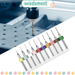 Wisdomest ดอกสว่านคาร์ไบด์ทังสเตนเหล็ก PCB CNC สําหรับแกะสลักไม้