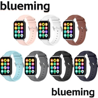 Blueming2 สายนาฬิกาข้อมือหนังนิ่ม แบบเปลี่ยน อุปกรณ์เสริม สําหรับสมาร์ทวอทช์ Band 8