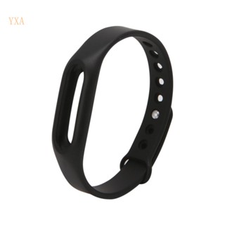 Yxa สายนาฬิกาข้อมือซิลิกา ปรับได้ สําหรับ Mi Band 1 Band