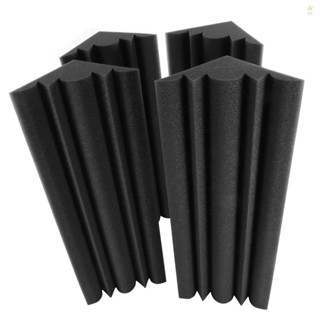 4 PCS Acoustic Foam Panels for Soundproofing Home Studio Theater