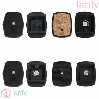 Lanfy แผ่นขาตั้งกล้องดิจิทัล SLR สกรูเมาท์ 1/4 ปลดเร็ว สําหรับกล้อง DSLR Yunteng Velbon 690 590 600