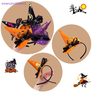 Newsandthen1 ฮาโลวีน Kuromi Headwear Goth ฟักทองโครงกระดูกปีศาจที่คาดผมตลกผู้ใหญ่คอสเพลย์เครื่องแต่งกายอุปกรณ์ประกอบฉากผมดี