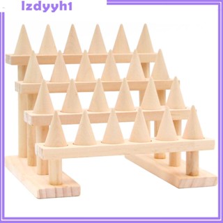 [JoyDIY] แหวนไม้ หลายชั้น สําหรับโชว์เครื่องประดับ DIY
