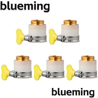 Blueming2 อะแดปเตอร์ข้อต่อท่อซิลิโคน สีขาว สําหรับเครื่องกรองน้ํา ใช้กันอย่างแพร่หลาย 5 ชิ้น