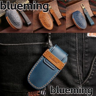 Blueming2 ปลอกกุญแจรถยนต์หนัง แฮนด์เมด 5 7 ปุ่ม อุปกรณ์เสริม สําหรับ 2023 KONA Grandeur GN7