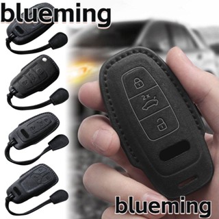 Blueming2 ปลอกกุญแจรีโมตรถยนต์ แบบหนัง อุปกรณ์เสริม สําหรับ Audi A3 A4 B8 B9 C7 A7 A8 Q3 Q5 S4 S6 S7 S8