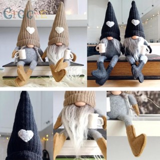 ⭐NEW ⭐Decoration High Quality Christmas Dolls Felt Doll Felt Knit 2pcs 43cm-45cm