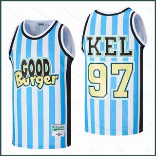 Sy3 No.97 KEL Good Burger Jersey เสื้อกีฬาบาสเก็ตบอล พลัสไซซ์ สําหรับผู้ชาย และผู้หญิง YS3