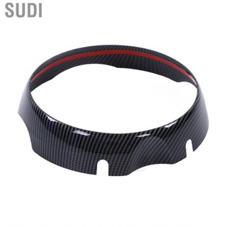 Sudi Screen Frame Trim  Scratch UV Covers Colorfast Carbon Fiber Style Lightweight for Car