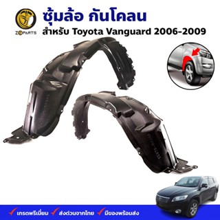 ซุ้มล้อ กันโคลน Toyota Vanguard 2006-09 กรุล้อ พลาสติกซุ้มล้อ คุณภาพดี ส่งไว