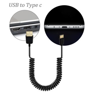 C* สายชาร์จ Type-C ตัวผู้ เป็น USB 2 0 ตัวผู้ สําหรับโทรศัพท์มือถือ