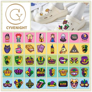 ✨พร้อมส่ง✨ รองเท้าแตะ Crocs ธีมงานรื่นเริง อุปกรณ์เสริม สําหรับเด็กผู้หญิง และผู้ชาย DIY