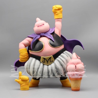 ส่งฟรี พร้อมส่ง โมเดลฟิกเกอร์ ดราก้อนบอล C-PR Flip Model Badman Series-NO5. Majin Puwu Fat Buu อะไหล่หัวตุ๊กตาไอศกรีม แบบเปลี่ยน สําหรับของขวัญ