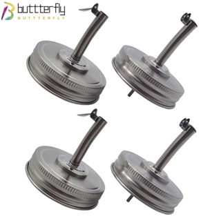 Buttterfly ฝาปิดขวดน้ํามัน ใช้ซ้ําได้ 70 มม. 86 มม. 2 ชิ้น