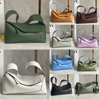 พรี ราคา9600 Loewe Puzzle hobo หนังวัว กระเป๋าสะพายข้าง กระเป๋าสะพายไหล่29*12*10cm