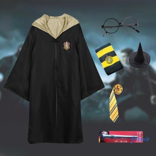 เสื้อคลุมคอสเพลย์ Harry Potter Gryffindor Ravenclaw Hufflepuff Robe Tie Cloak Vest [Francis.th]