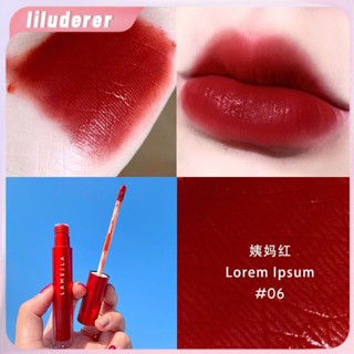 แฟชั่น Liquid ลิปสติก Long-Lasting Matte Lip Stick Make Up กันน้ำกำมะหยี่เซ็กซี่ Lip GLOSS เครื่องสำอาง HO