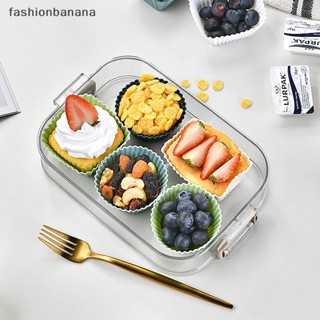 [fashionbanana] แม่พิมพ์ทําคัพเค้ก มัฟฟิน ทรงสี่เหลี่ยมผืนผ้า ขนาดเล็ก ใช้ซ้ําได้ DIY 12 24 ชิ้น