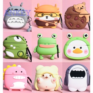 for Baseus Bowie E3 Case Protective silicone Cute Cartoon Covers Bluetooth Earphone Shell Headphone Portable