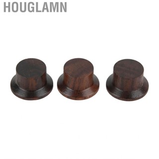 Houglamn Guitar Control Knob Set 3Pcs No Burr For Daily Repairs