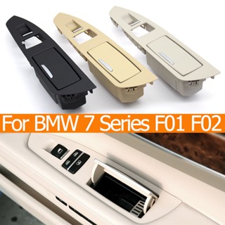 ฝาครอบสวิตช์ที่เขี่ยบุหรี่ ที่พักแขนประตู หน้าต่างรถยนต์ สําหรับ BMW 7 Series F01 F02 730i 735i 740i 2009-2017