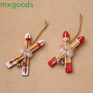 Mxgoods ของประดับตกแต่งคริสต์มาส แบบไม้ DIY