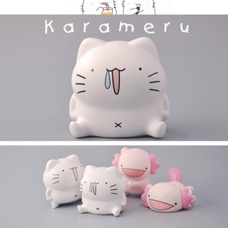 [ลดราคา] Bandai KARAMERU โมเดลแคปซูลอีโมติคอน รูปแมวน่ารัก ของเล่นสําหรับแมว