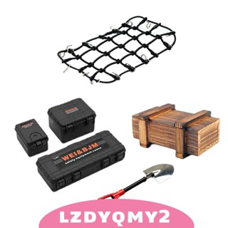 [Lzdyqmy2] กระเป๋าเดินทาง 1:10 สําหรับรถไต่หินบังคับ SCX10 90046 90047 MST