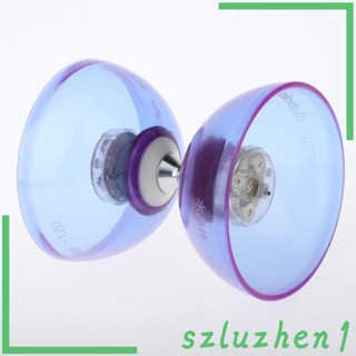 [Szluzhen1] ของเล่นลูกปืนสามขา LED 4 สี พร้อมแท่งคาร์บอน สําหรับเด็ก และผู้ใหญ่