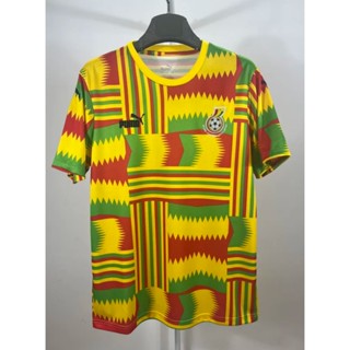 Fans * 2324 ใหม่ Ghana Home เสื้อกีฬาฟุตบอล คุณภาพสูง