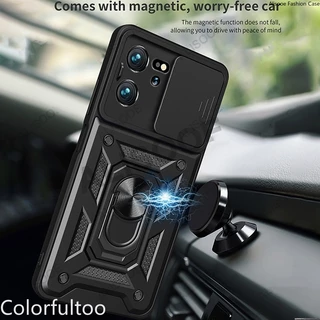 Xiaomi 13T Pro 5Gเคสโทรศัพท์สําหรับXiaomi 13T Pro 13TPro 13 T 13Pro 13Lite Mi13 5Gเกราะกันกระแทกปลอกหรูหราสไลด์กล้องเลนส์ป้องกันฮาร์ดปกหลังกรณี