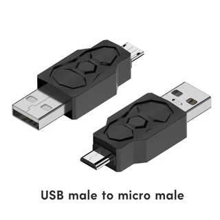 【CH*】อะแดปเตอร์แปลง Usb เป็น Micro USB Mini USB สองทาง รองรับการชาร์จซิงค์ข้อมูล