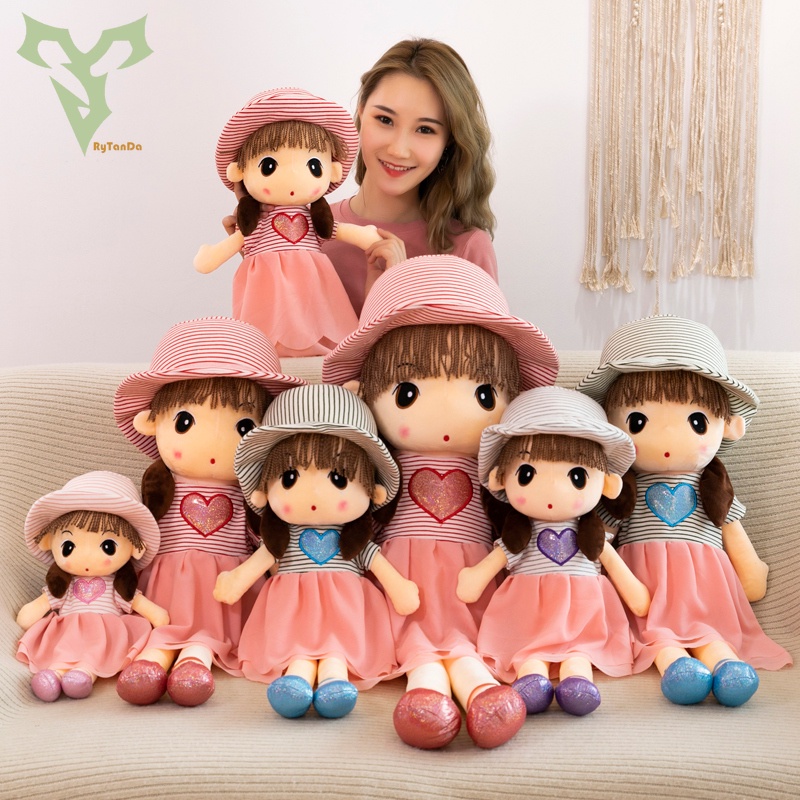 มีสินค้า Cod ตุ๊กตาฟิลล์ Ragdoll น่ารัก ขนาด 90 ซม. ของเล่นสําหรับเด็ก ของขวัญวันเกิด งานแต่งงาน