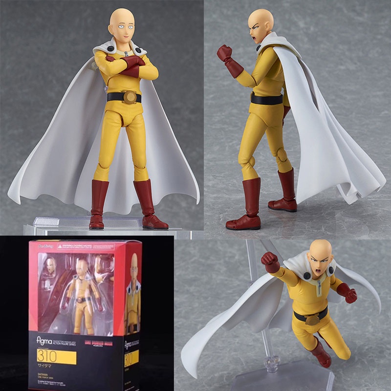 โมเดลฟิกเกอร์ PVC รูปการ์ตูน Figma ONE PUNCH-MAN Saitama 310 ของเล่นสําหรับเด็ก