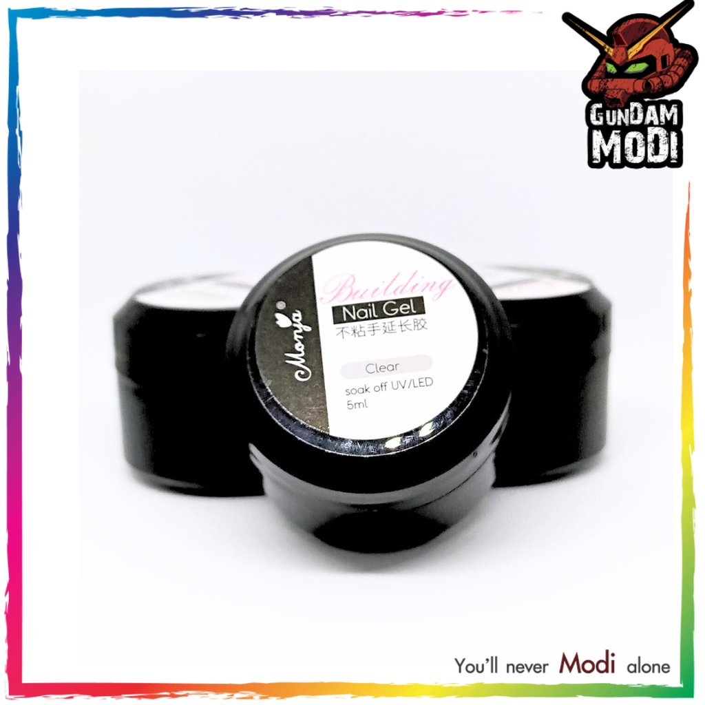 กาวต่อเล็บปลอม เจล UV แบบใส