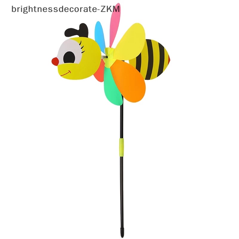 [Brightdecorate] กังหันลม รูปสัตว์ ผึ้ง 3D ขนาดใหญ่ สําหรับตกแต่งสวน [TH]