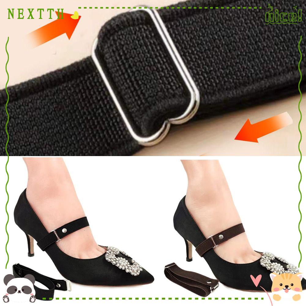 Nextth เชือกผูกรองเท้าส้นสูง แบบยืดหยุ่น