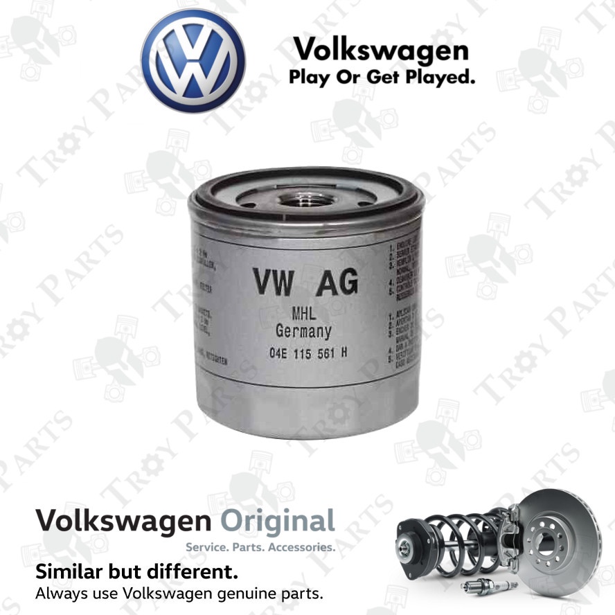 ตัวกรองน้ํามัน Volkswagen Audi สําหรับ Polo Golf Jetta Audi A3 Scirocco Tiguan 1.4 TSI (04E 115 561 