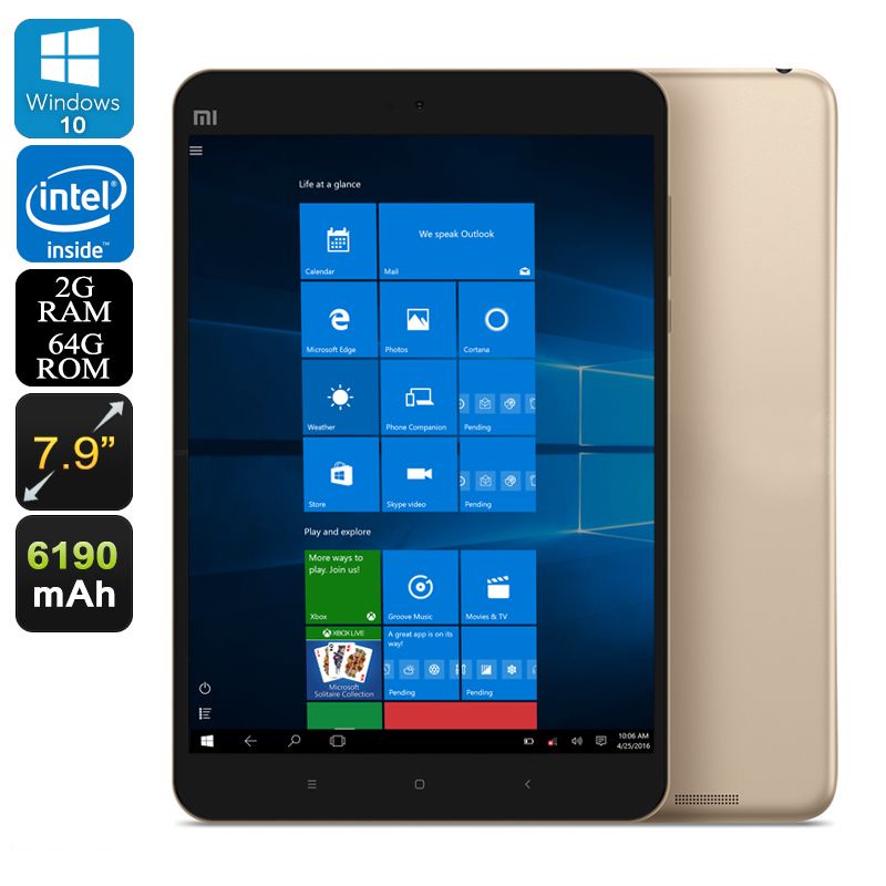 (Windows 10 ) แท็บเล็ต Xiaomi Mi Pad 2 XIAOMI 100